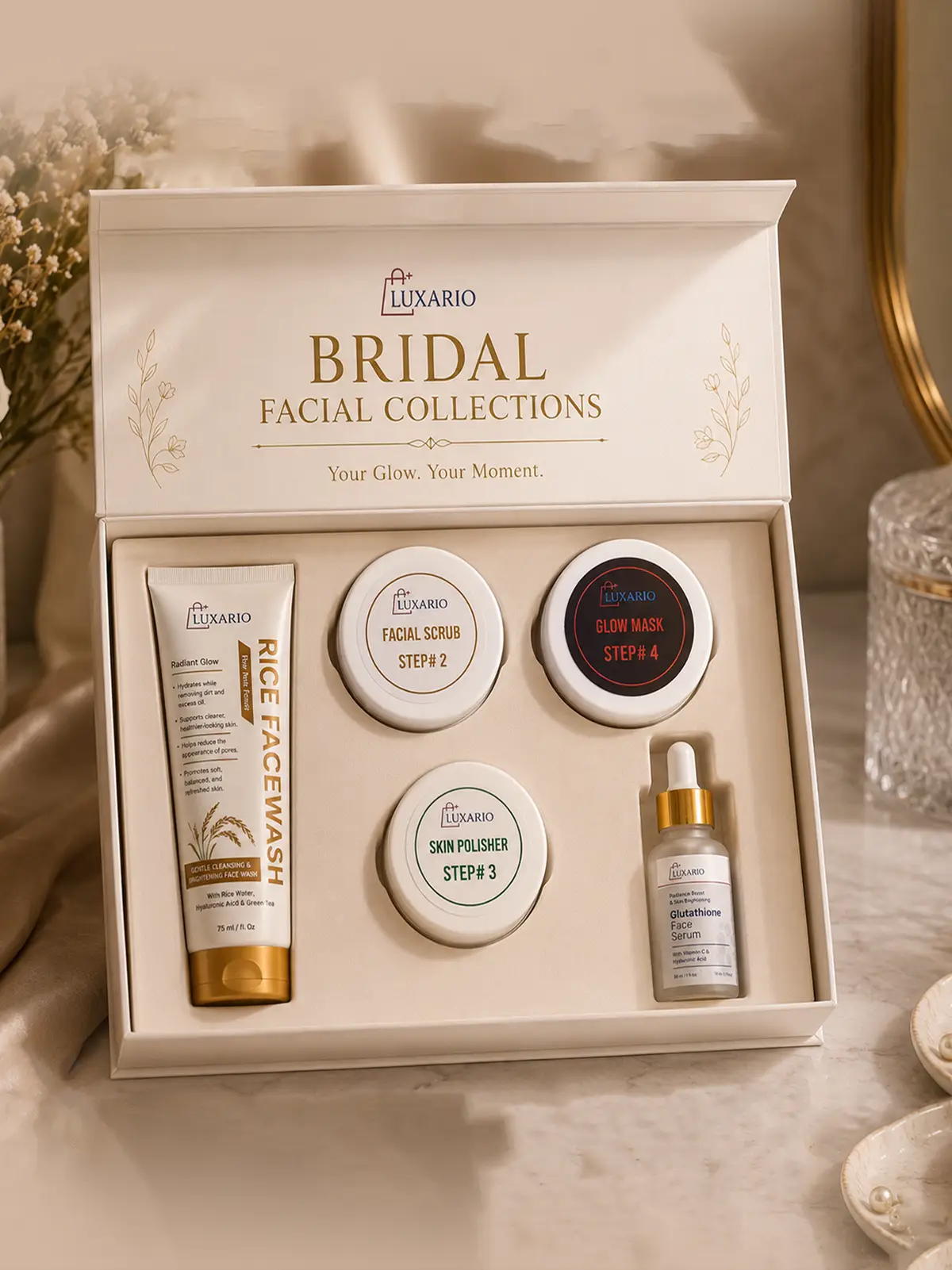 bridal skincare kit